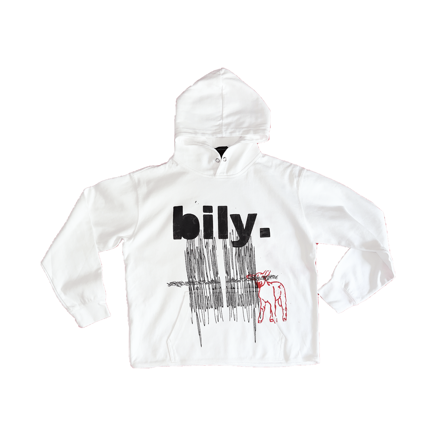 bily. PULLOVER HOODIE 000